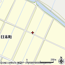 石川県小松市日末町東周辺の地図