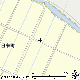 石川県小松市日末町（東）周辺の地図