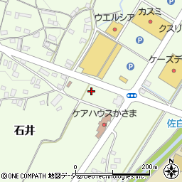 茨城県笠間市石井2255周辺の地図