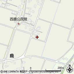 栃木県真岡市鹿345周辺の地図