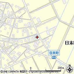 石川県小松市日末町ヲ周辺の地図