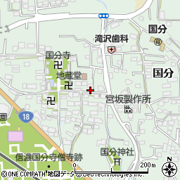 長野県上田市国分1075周辺の地図