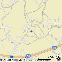 茨城県笠間市小原4600周辺の地図
