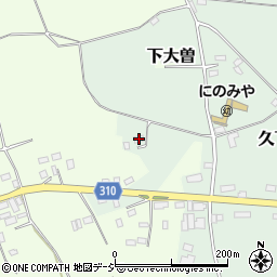 栃木県真岡市久下田1764-1周辺の地図