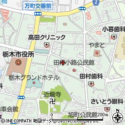 栃木県栃木市万町20-7周辺の地図