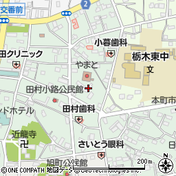 栃木県栃木市万町27周辺の地図