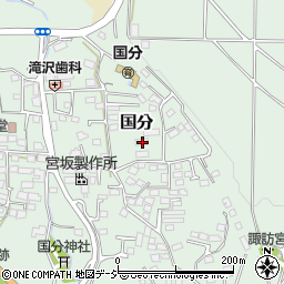 長野県上田市国分755-11周辺の地図
