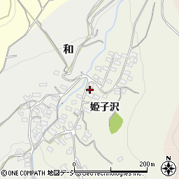 長野県東御市姫子沢2872周辺の地図