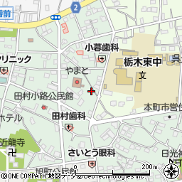 栃木県栃木市万町27-14周辺の地図