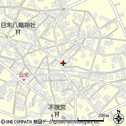 石川県小松市日末町ム287周辺の地図