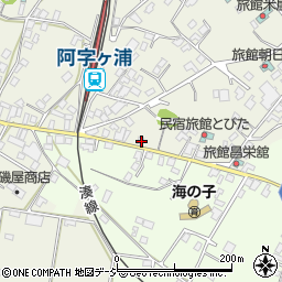 茨城県ひたちなか市阿字ケ浦町183周辺の地図