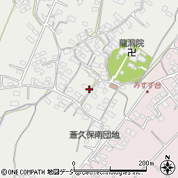 長野県上田市蒼久保187周辺の地図