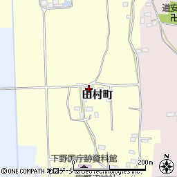栃木県栃木市田村町353周辺の地図