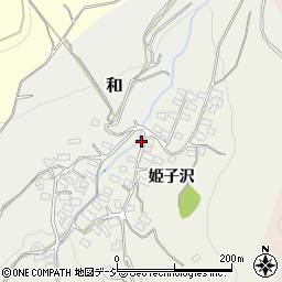 長野県東御市姫子沢2924周辺の地図