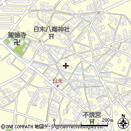 石川県小松市日末町ム247周辺の地図