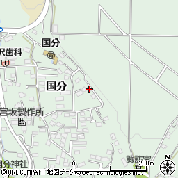 長野県上田市国分751周辺の地図