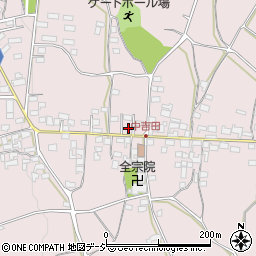 長野県上田市芳田豊殿周辺の地図