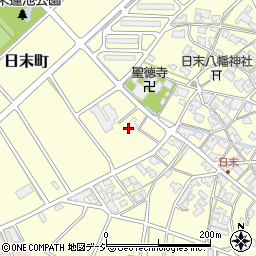 石川県小松市日末町ホ周辺の地図