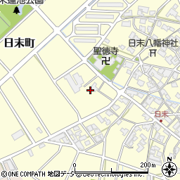 石川県小松市日末町（ホ）周辺の地図