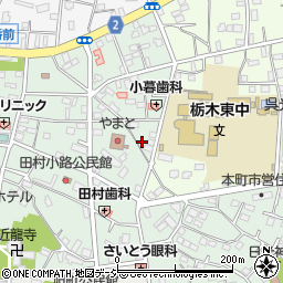 栃木県栃木市万町28周辺の地図