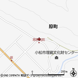 石川県小松市原町ト周辺の地図