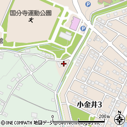 栃木県下野市小金井257周辺の地図