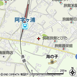 茨城県ひたちなか市阿字ケ浦町183-4周辺の地図