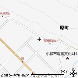 石川県小松市原町ヘ187周辺の地図