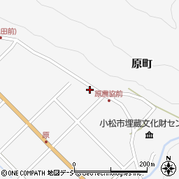石川県小松市原町ヘ193周辺の地図