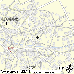 石川県小松市日末町ム284周辺の地図