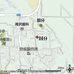 長野県上田市国分757周辺の地図