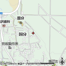 長野県上田市国分751-12周辺の地図