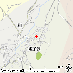 長野県東御市姫子沢2867周辺の地図