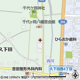 栃木県真岡市久下田1699-3周辺の地図