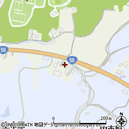 茨城県笠間市上市原2653周辺の地図