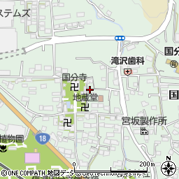 長野県上田市国分1054周辺の地図