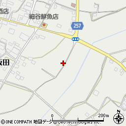 茨城県桜川市南飯田周辺の地図