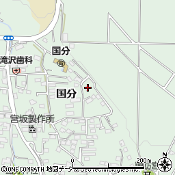 長野県上田市国分750周辺の地図