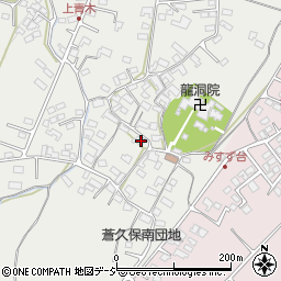 長野県上田市蒼久保185周辺の地図