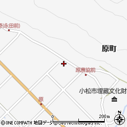 石川県小松市原町ヘ133周辺の地図