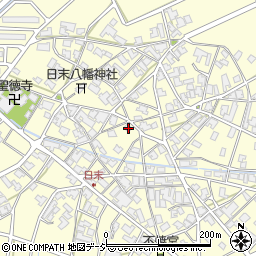 石川県小松市日末町ム261周辺の地図