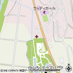 石川県白山市河内町江津い6周辺の地図