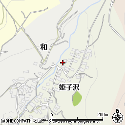 長野県東御市姫子沢2865周辺の地図