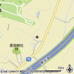 栃木県栃木市小野口町1372周辺の地図