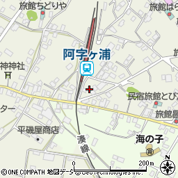 茨城県ひたちなか市阿字ケ浦町207周辺の地図