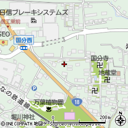 長野県上田市国分8018周辺の地図