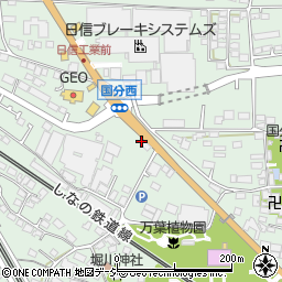 松乃家 上田店周辺の地図