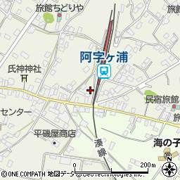 茨城県ひたちなか市阿字ケ浦町210周辺の地図