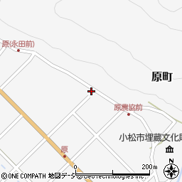 石川県小松市原町ヘ134周辺の地図