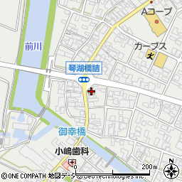 小松今江郵便局周辺の地図